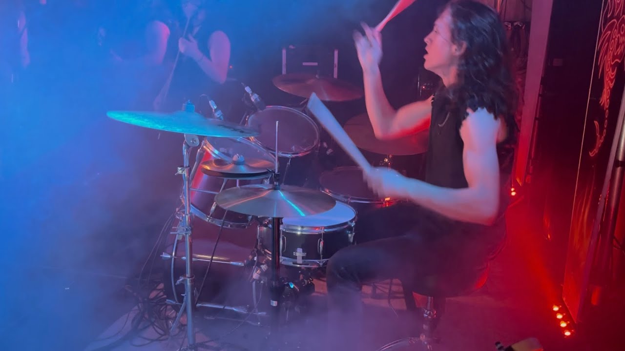 Forbidden Order - Grave Of Gold - Live Drum Cam