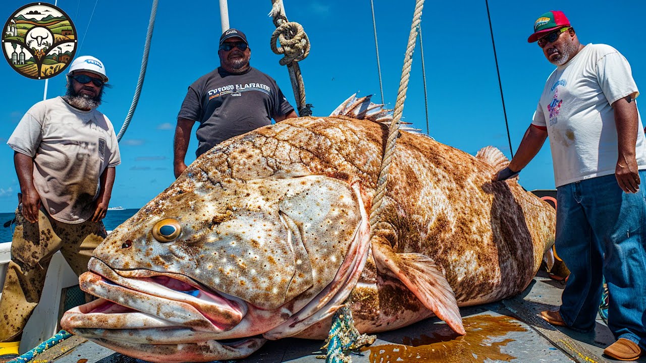 Giant Grouper Catching, How Americans pushed Giant Grouper to the brink of extinction