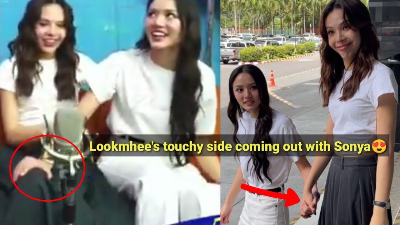 (LMSY) LOOKMHEE can't resist being physically âffecti0nate w/ SONYA during their 2nd press tour