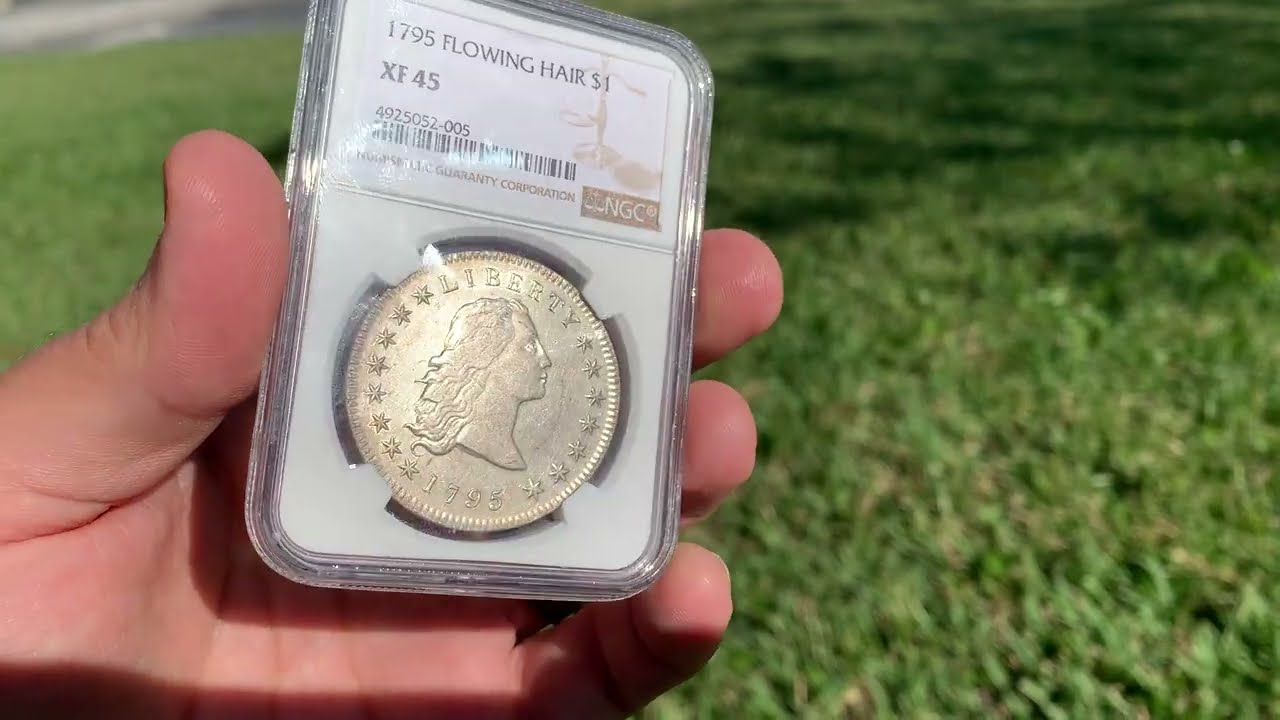 1795 Flowing Hair NGC XF45 $1