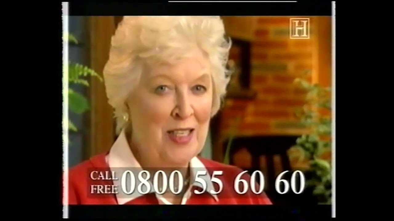 history channel adverts vhs