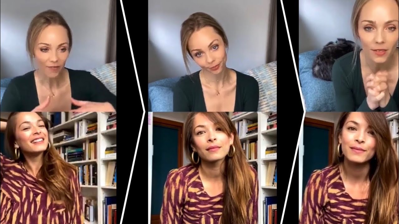 Kristin Kreuk Instagram Live with Laura Vandervoort 2020 - Smallville Reunion Lana Lang & Supergirl