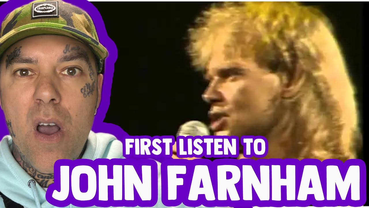 Rapper FIRST TIME REACTION to John Farnham - Age Of Reason (High Quality) Live