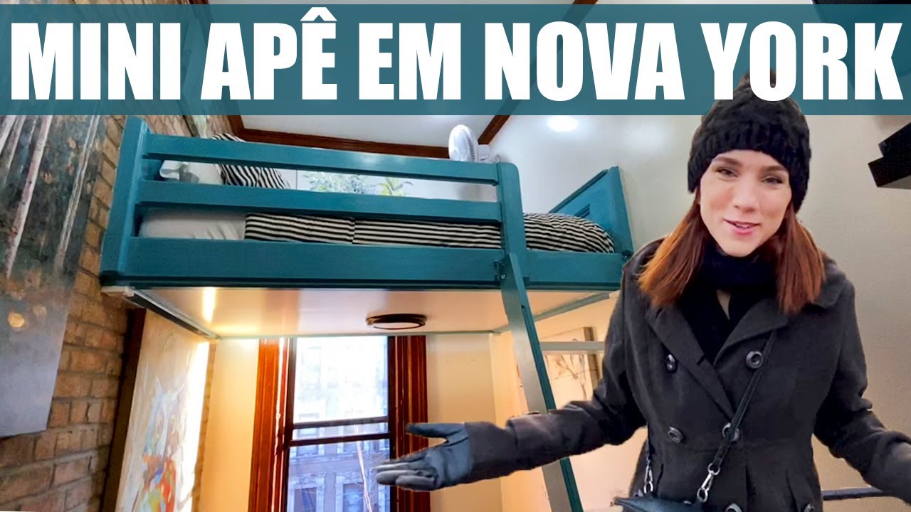TOUR APARTAMENTO DE 8M² MINIMALISTA