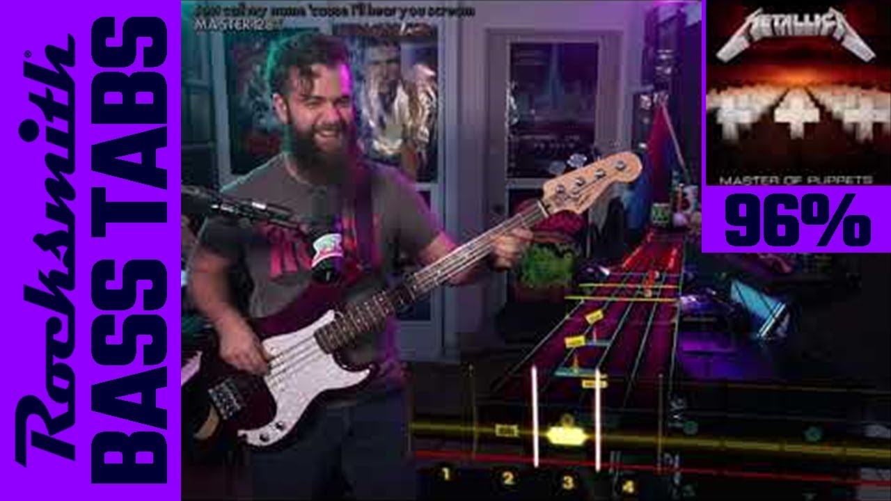 Metallica－Master of Puppets｜Bass Tabs [E Standard][Rocksmith]