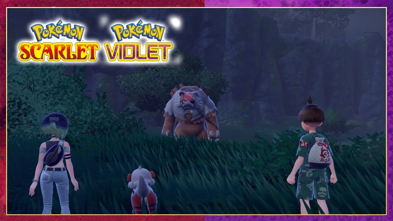 Pokemon Scarlet & Violet Bloodmoon Ursaluna (Side Quest)