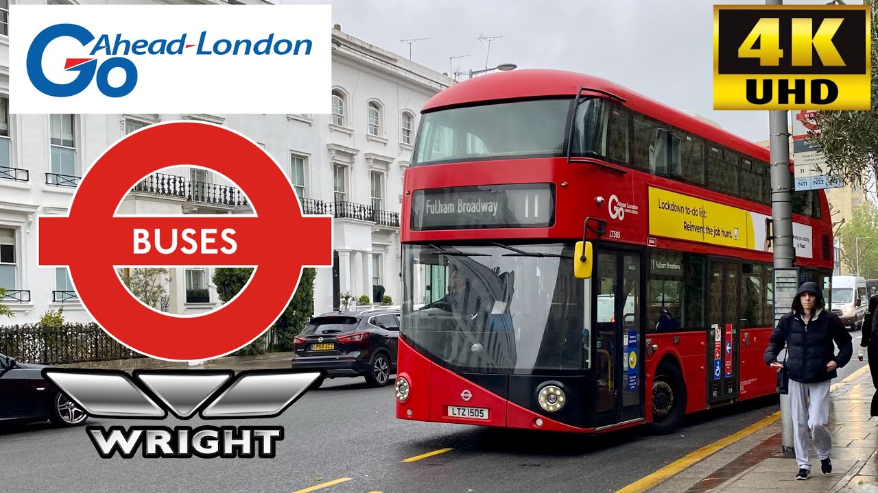 [Go-Ahead: 11 Liverpool Street to Fulham] New Bus For London Routemaster Wright Bus (LT505/LTZ1505)