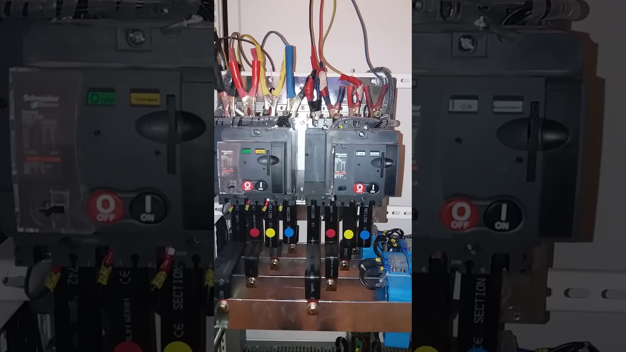 ATS controller ComAp IA-NT PWR with Schneider NS100