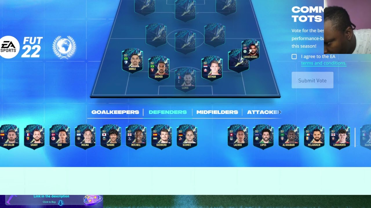 FIFA 22 TEAM OF THE SEASON COMMUNITY VOTE!
