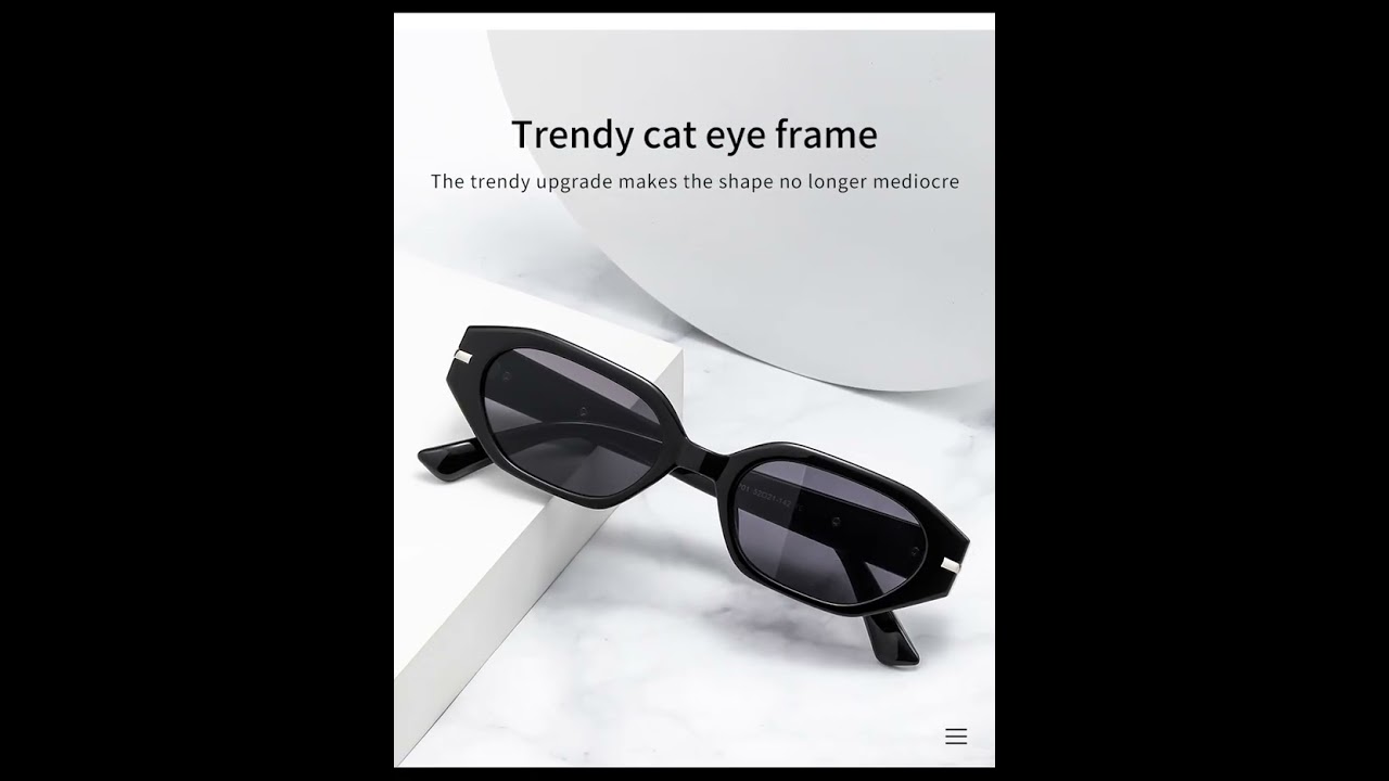 New shape cat eye sunglasses