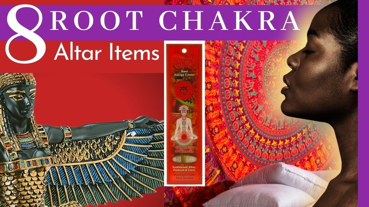 Root Chakra Altar Ideas 🧘🏾‍♀️(Amazon finds)