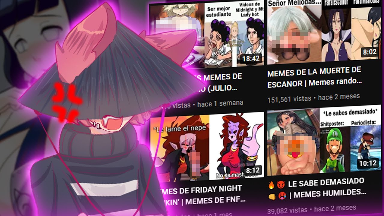 El CANAL DE MEMES DE ANIME MÁS 1NCÓMODO Y R4R0 DE INTERNET