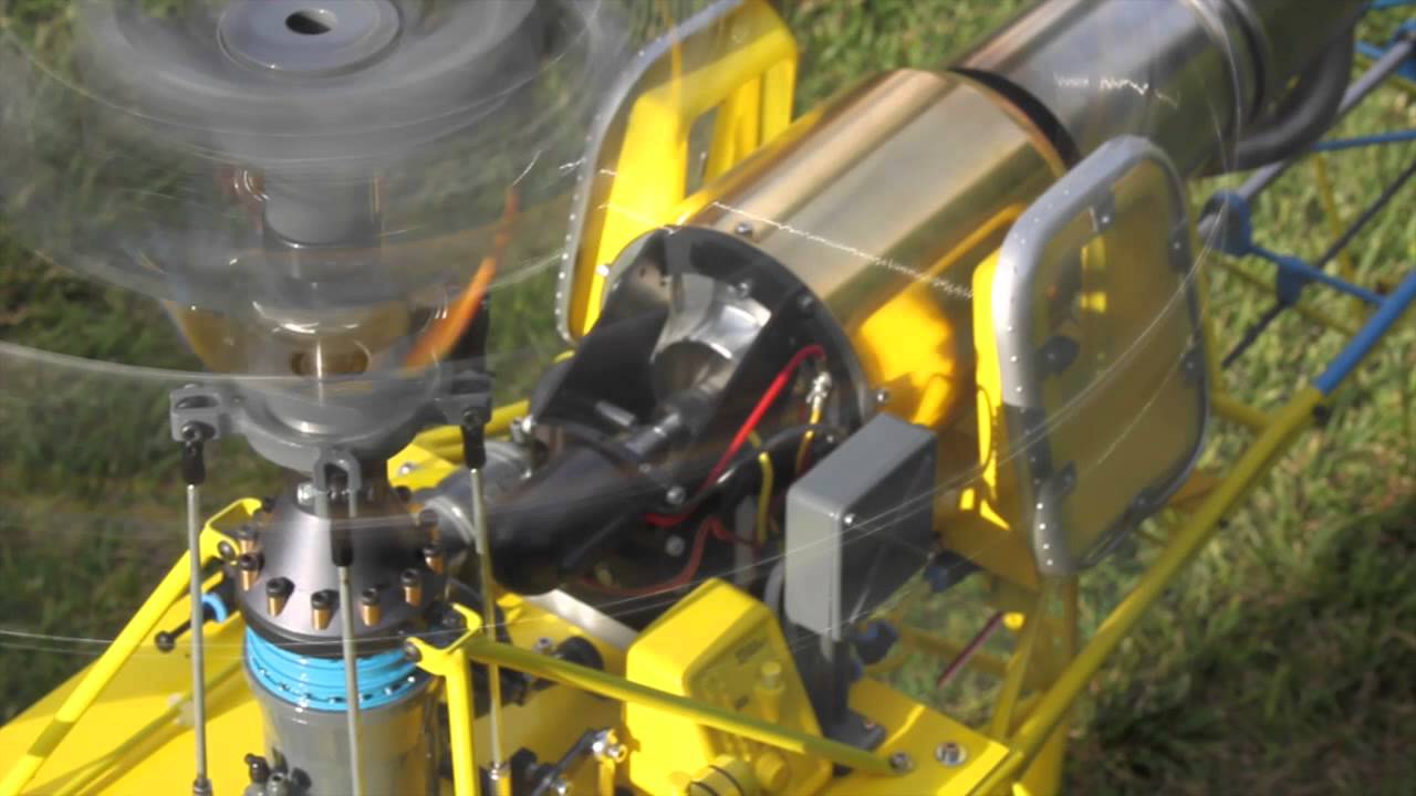 Vario Lama RC turbine fuel duration test