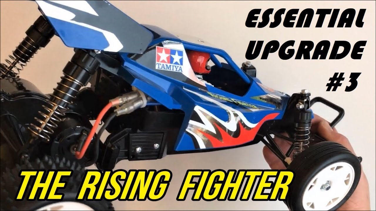 The Rise of The TAMIYA RISING FIGHTER #3 Step by Step Upgrade - 19T Steel Pinion (and New Motor)!