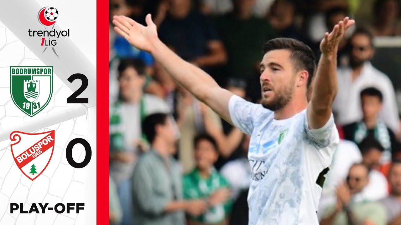 Bodrum FK (2-0) Boluspor - Highlights/&Ouml;zet | Trendyol 1. Lig - 2023/24