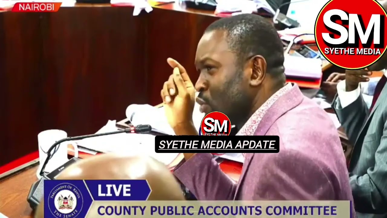 Exchange heated between sifuna and cherargei in SENATE Committee!