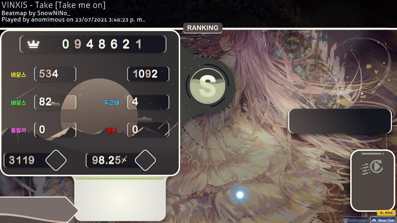 VINXIS-Take (Take me on) 5k osu!mania