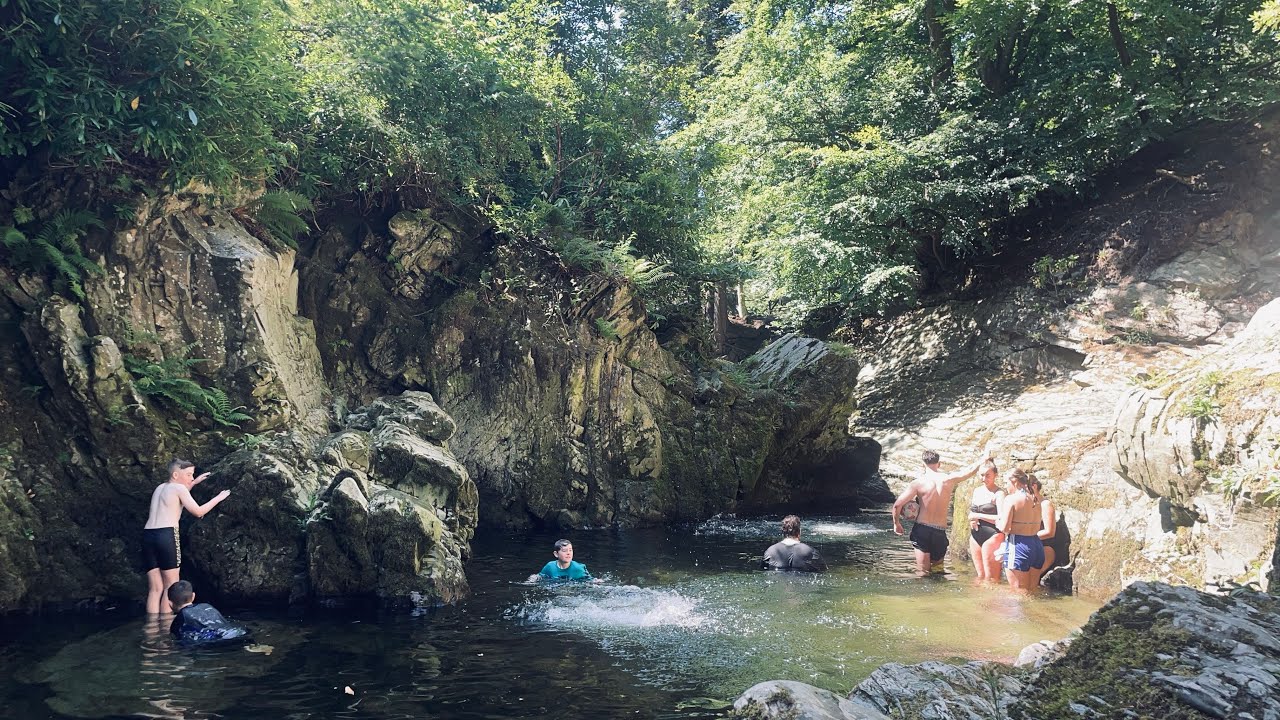🎥:We Go Rock Pool Diving | Tollymore Forest | Newcastle | County Down | Saturday 12th July 2025.