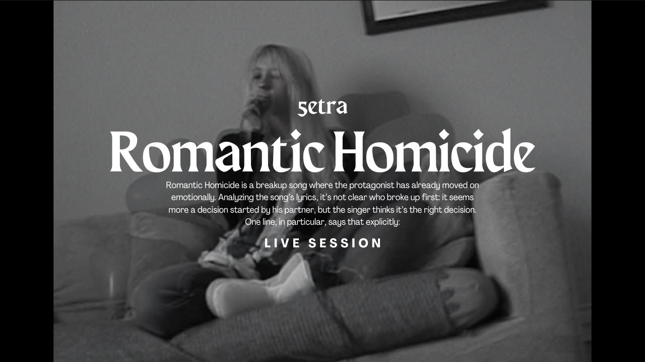 5ETRA'S LIVE SESSION: d4vd - Romantic Homicide  (cover)
