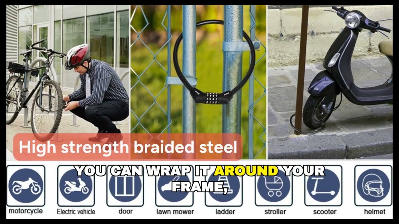 Never Fear Theft Again with This Unbreakable Bike Lock 🔒