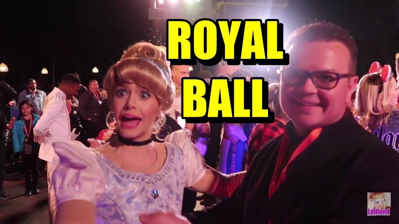 Disneyland After Dark | Sweethearts Nite - THE ROYAL BALL! I danced with GASTON!
