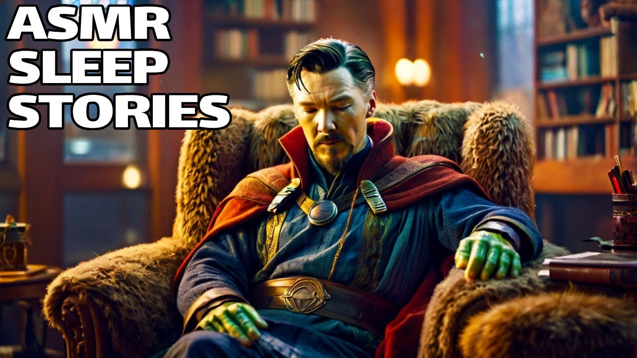 Cozy Marvel Tales: Dr Strange Gains Unlimited Power | ASMR Bedtime Stories & Marvel Comic Ambience