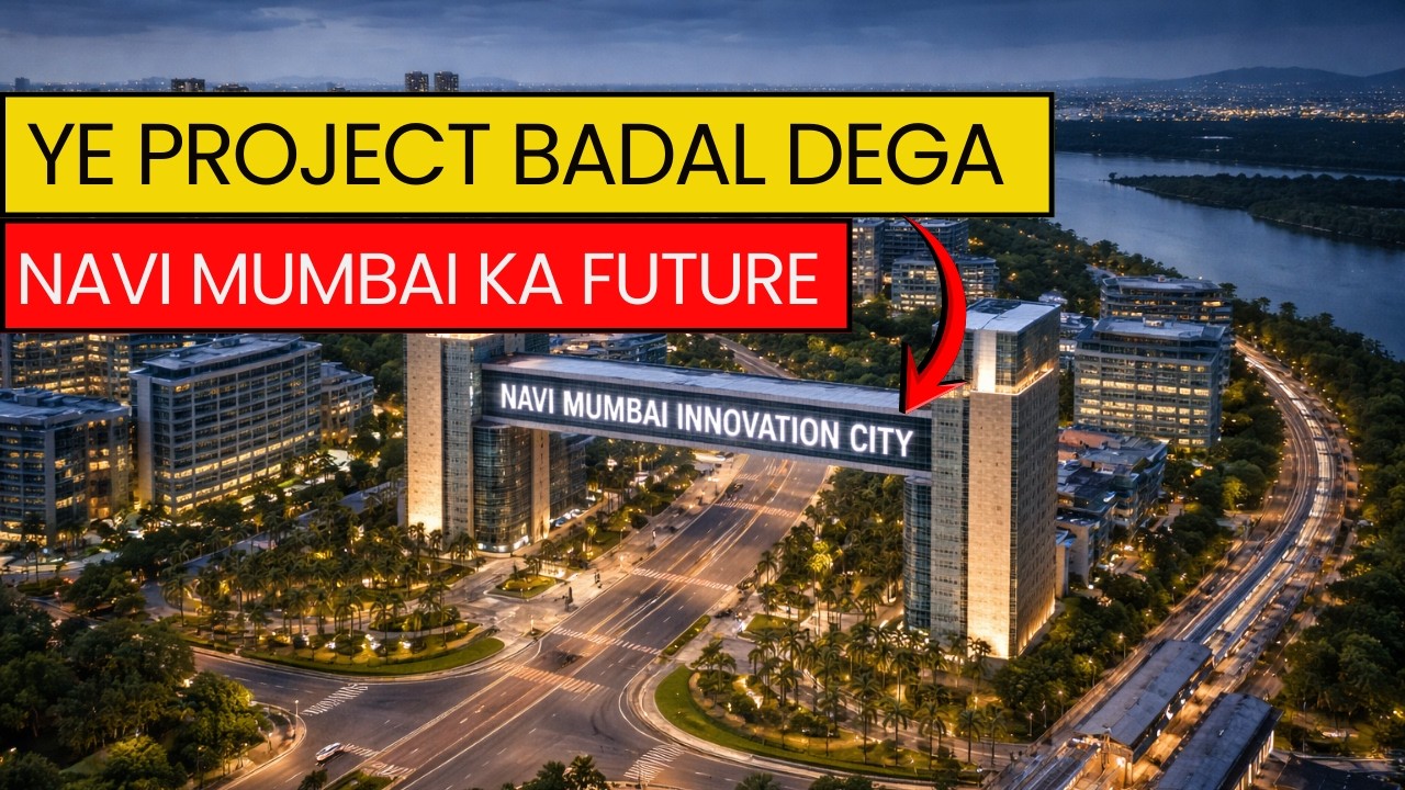 India’s First Innovation City Near Navi Mumbai Airport | What It Means for Real Estate