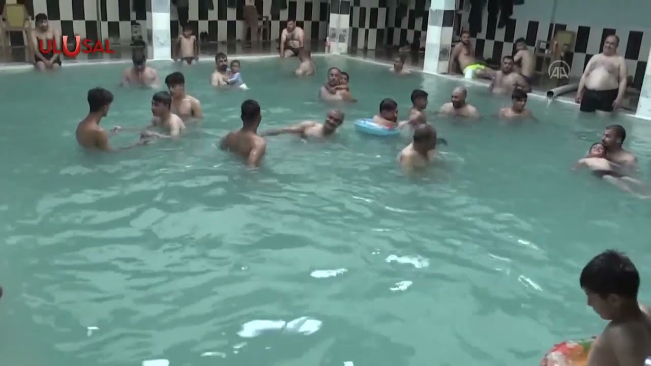 Ağrı Diyadin kaplıcalarına yoğun ilgi