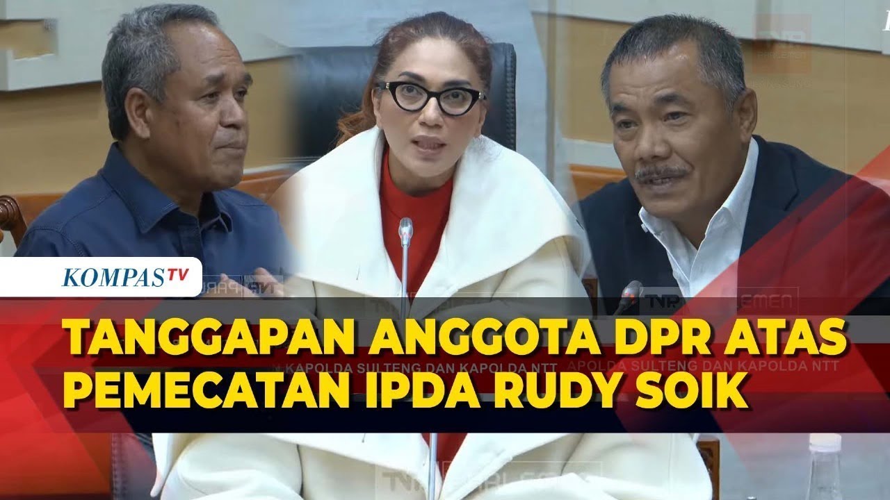 Soal Pemecatan Ipda Rudy Soik oleh Kapolda NTT, Begini Tanggapan Komisi III DPR RI