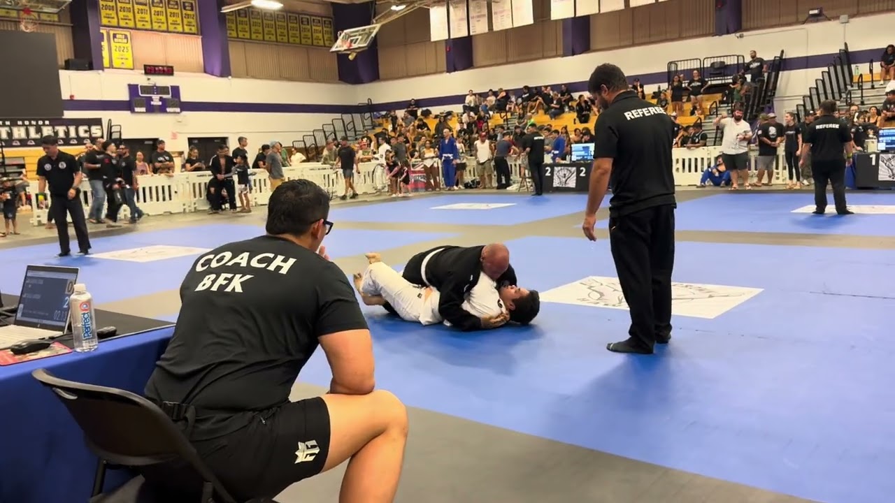 White belt match Triple Crown February 28, 2026