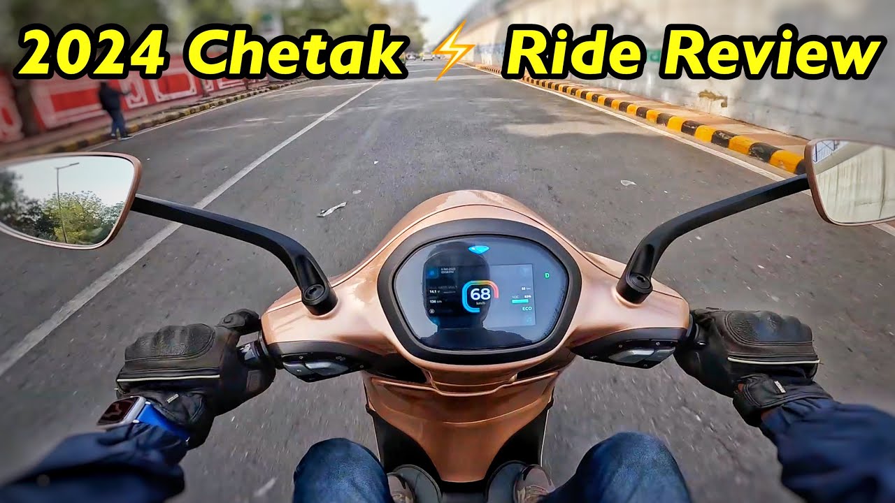 2024 Bajaj Chetak Ride Review ⚡️ Top Speed @Aayush ssm