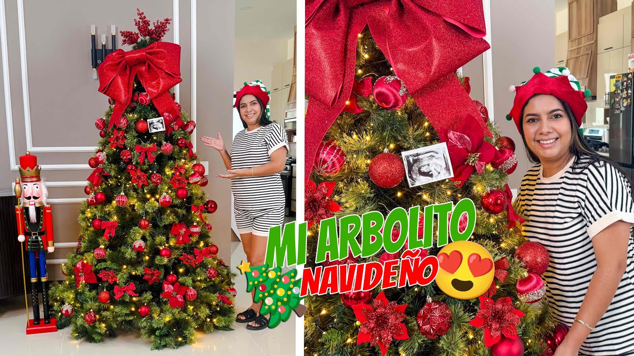DECORANDO NUESTRO ARBOLITO NAVIDEÑO 🎄🎅🏻