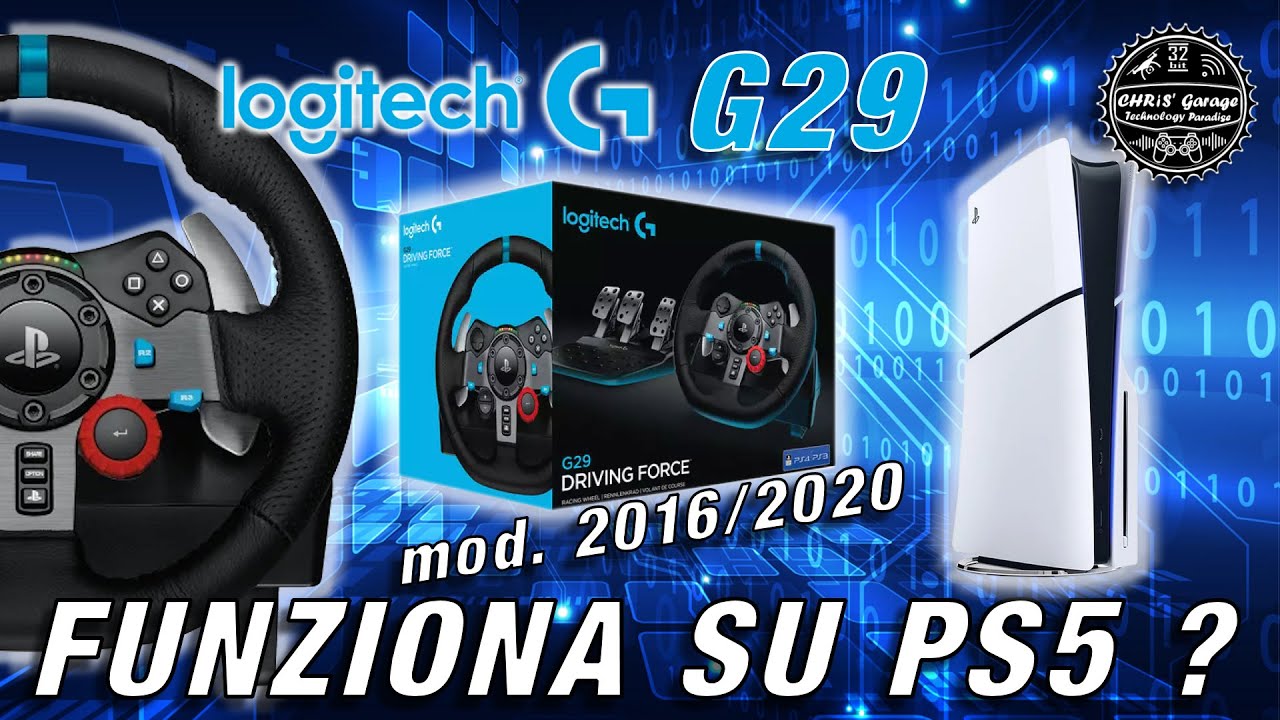 Il vecchio Logitech G29 funziona su PS5 ? (mod. dal 2016 con scatola nera/blu)