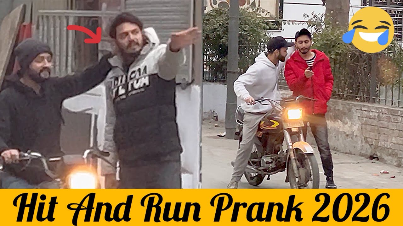 Hit And Run Prank 2026 | Funny Prank Video | Shadbaghwale |