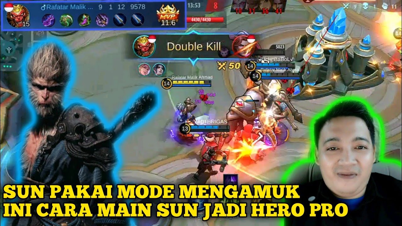 SUN PAKAI MODE MENGAMUK, INI CARA MAIN SUN DI META BARU - MOBILE LEGENDS