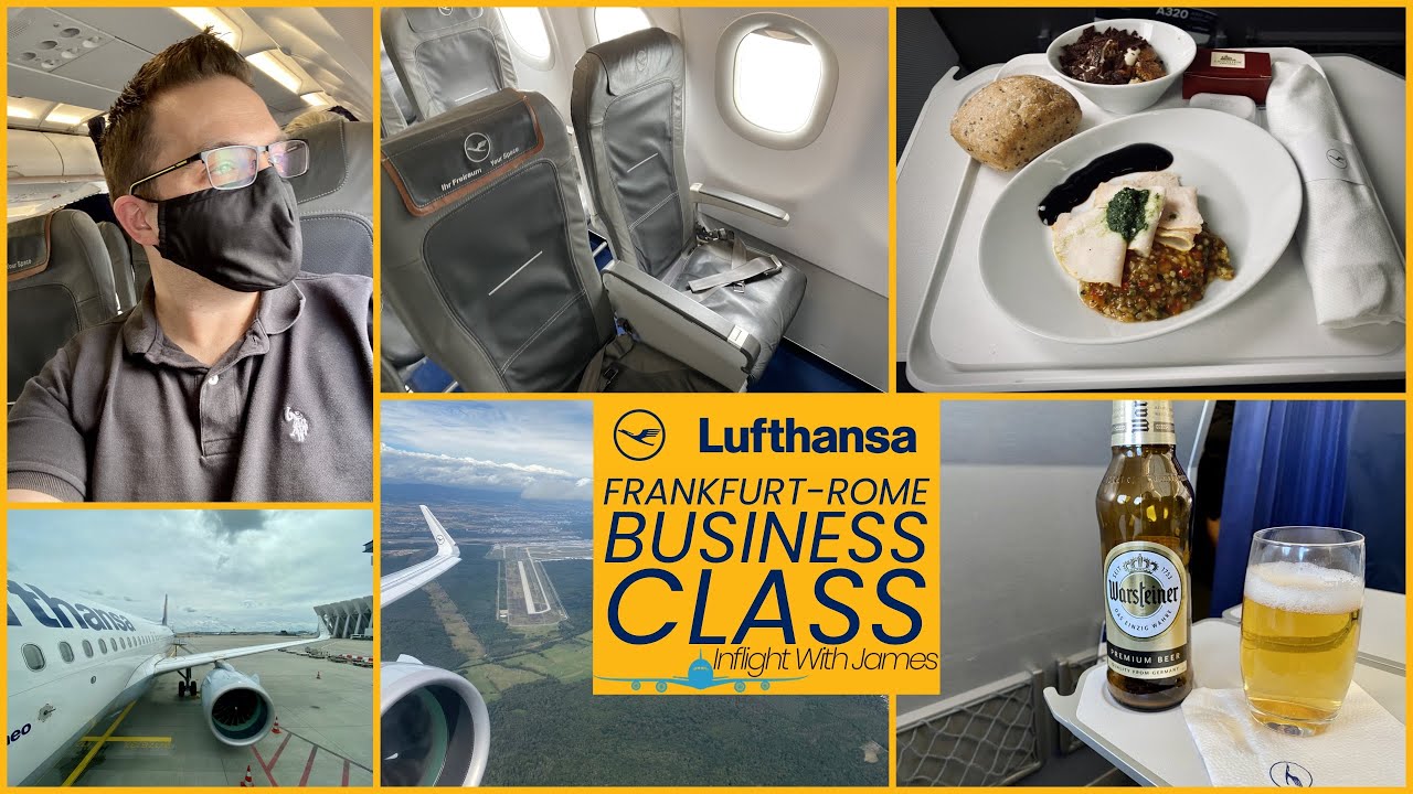 [Trip Report] Lufthansa A320neo | Business Class | Frankfurt - Rome