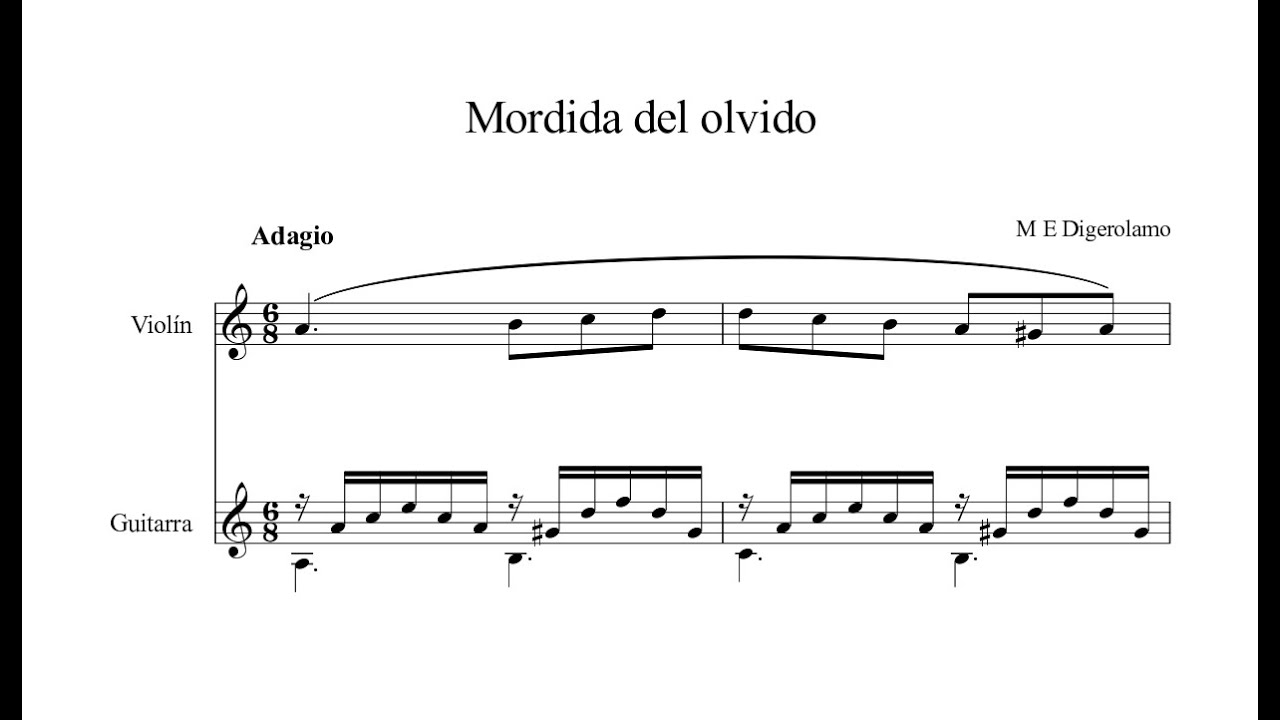 Mordida del olvido - M. E. Digerolamo