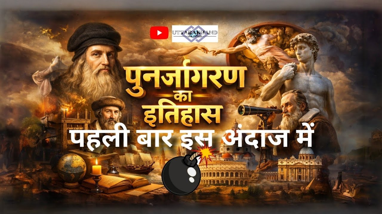यूरोप का सबसे बड़ा बदलावः पुनर्जागरण की सम्पूर्ण जानकारी | Complete Renaissance| UPSC, #uksssc #upsc