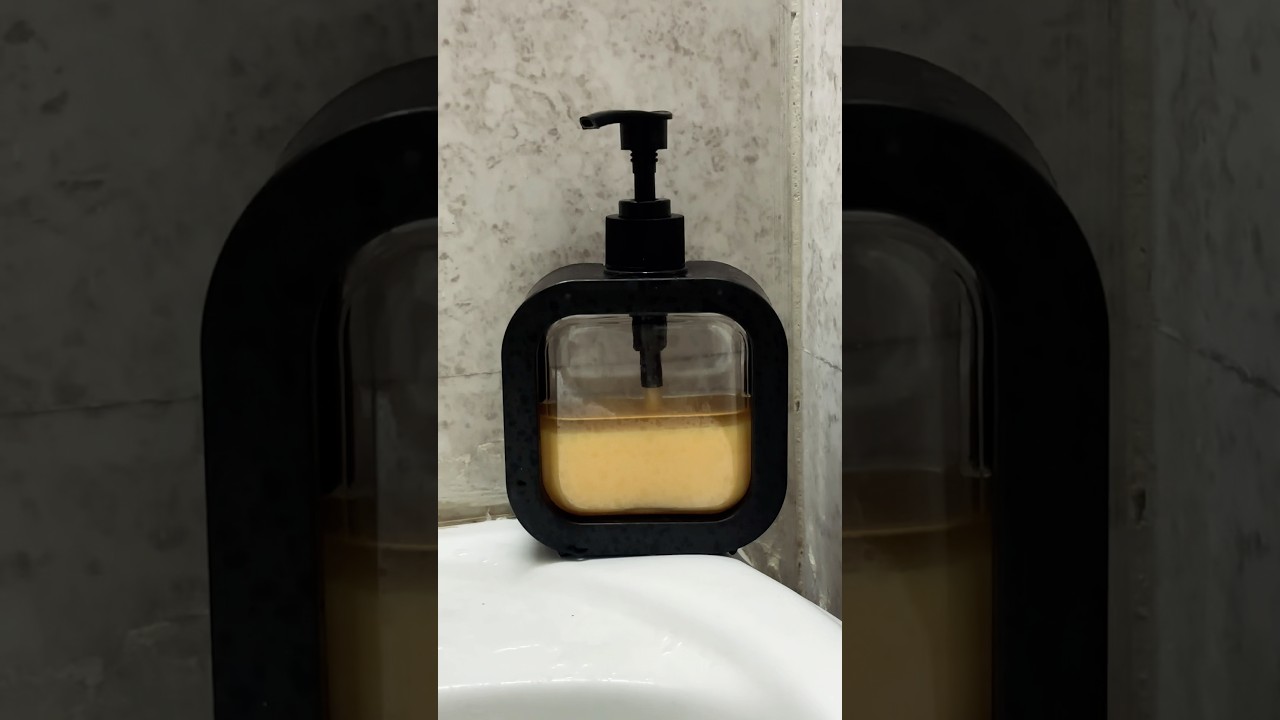 170 rs Liquid Soap Dispenser for Hand Wash, Dish Wash Shampoo Kitchen Bathroom and Household #shorts
