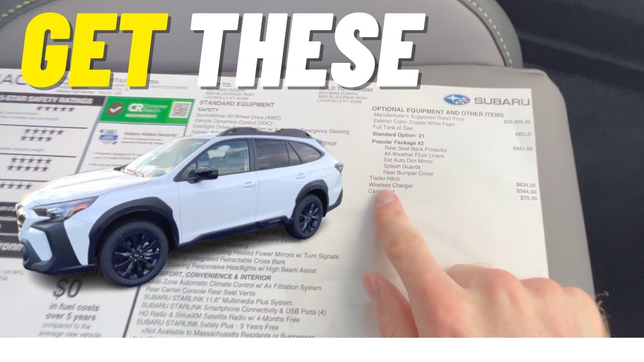 7 Must-Have Accessories for Your 2023 Subaru Outback