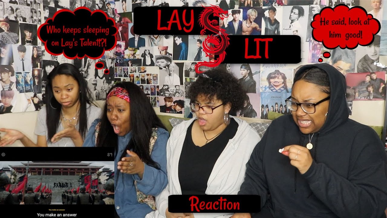 LAY '莲 (LIT)' REACTION [LAY'SHAWN!!!! IS LIT!!]
