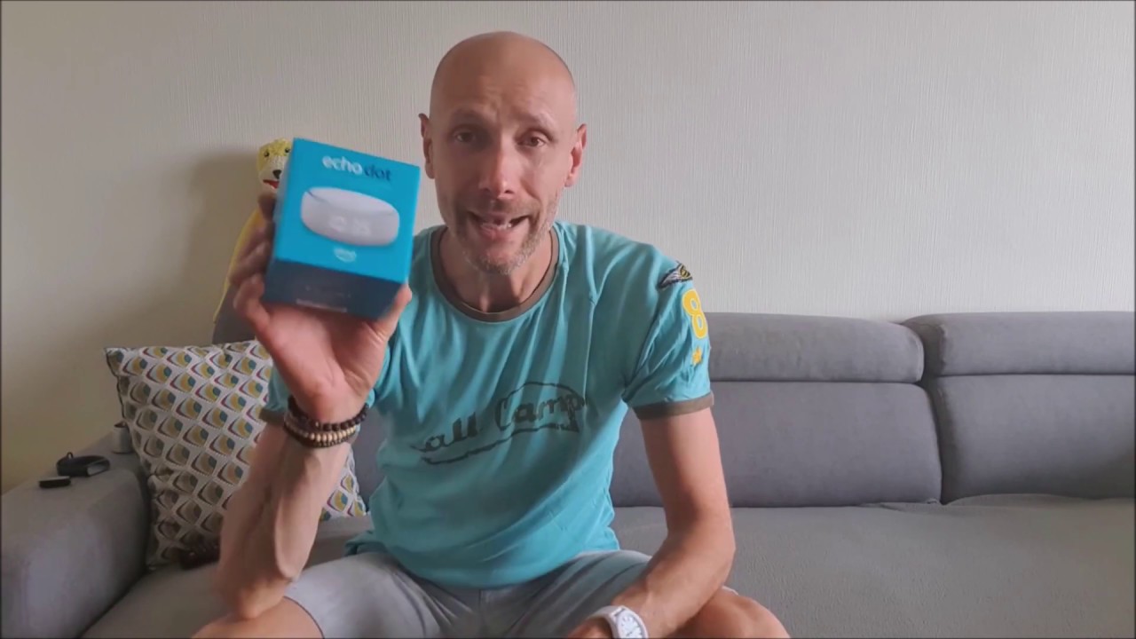 TEST de l'Echot Dot 3 avec Horloge