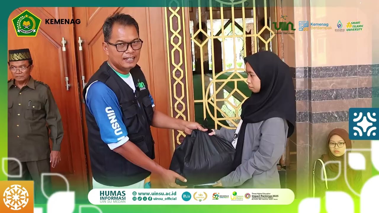UINSU Kolaborasi BSI & HAEI Salurkan Bantuan ke Tapteng–Sibolga