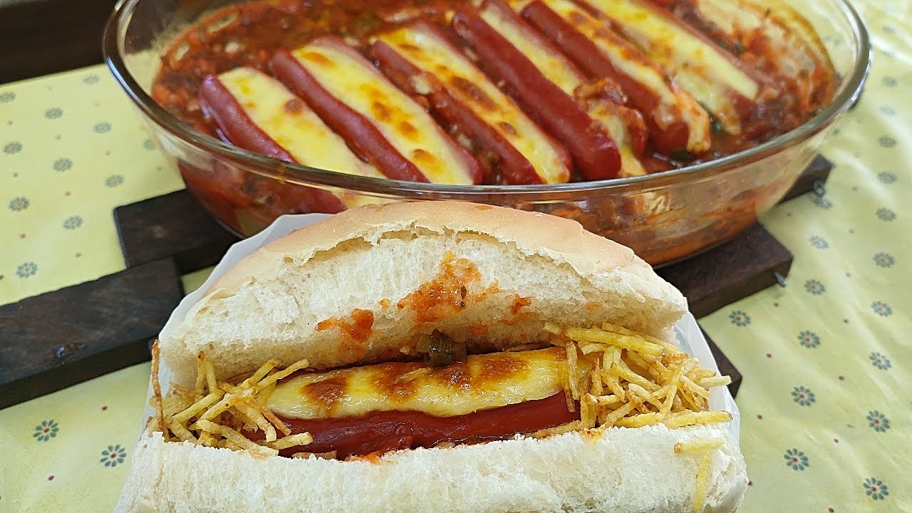 Cachorro Quente de Forno