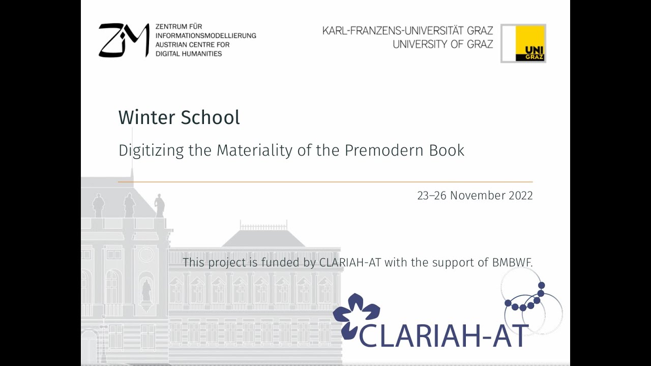 Video School: Digitizing the Materiality of the Premodern Book [Trailer]