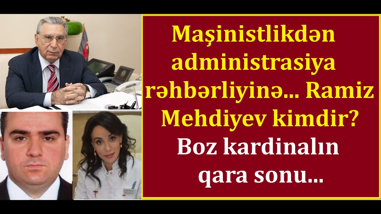 Gəlini bankir, oğlu nazir müavini... Ramiz Mehdiyevdən sonra kimlər həbs olunacaq?