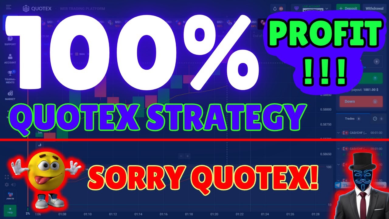 🤪100% PROFIT QUOTEX STRATEGY 2025❗️ BEST NO LOSS BINARY OPTIONS LIVE TRADING TUTORIAL FOR BEGINNERS🔵