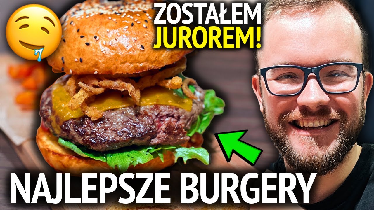 Wybieram NAJLEPSZE BURGERY - OG&Oacute;LNOPOLSKIE MISTRZOSTWA BURGER&Oacute;W! TEST 20 buger&oacute;w | GASTRO VLOG 587