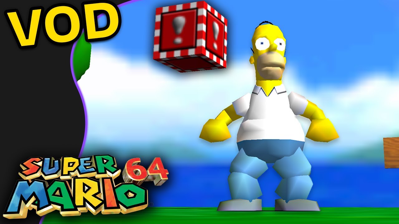 Super Mario 64 Co-Op Modded Chaos - VOD