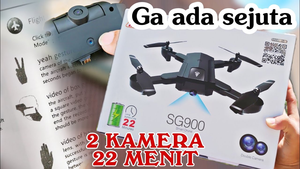 SG900 Dapat 2 Kamera Active Track Fitur DJI punya + PENGUMUMAN